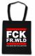 Zur Baumwoll-Tragetasche "FCK FR.WLD" für 5,00 € gehen.