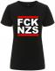 Zum tailliertes Fairtrade T-Shirt "FCK NZS" für 18,10 € gehen.