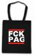 Zur Baumwoll-Tragetasche "FCK PAG" für 6,00 € gehen.