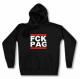 Zum taillierter Kapuzen-Pullover "FCK PAG" für 28,00 € gehen.
