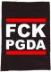 Zum Rückenaufnäher "FCK PGDA" für 3,00 € gehen.