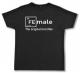 Zum Fairtrade T-Shirt "Female - weiß" für 19,45 € gehen.