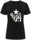Zum/zur  tailliertes Fairtrade T-Shirt "Fist and Star" für 18,10 € gehen.