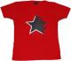 Zum tailliertes T-Shirt "Flaming Star red" für 14,62 € gehen.