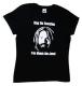 Zum tailliertes T-Shirt "Free Mumia - Stop the Execution" für 14,00 € gehen.