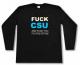 Zum Longsleeve "Fuck CSU and fuck you for voting for them" für 13,12 € gehen.