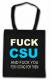 Zur Baumwoll-Tragetasche "Fuck CSU and fuck you for voting for them" für 5,00 € gehen.