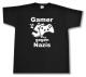 Zum T-Shirt "Gamer gegen Nazis" für 13,12 € gehen.