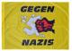 Zur Fahne / Flagge (ca. 150x100cm) "Gegen Nazis - gelb" für 25,00 € gehen.