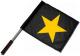 Zum/zur  Fahne / Flagge (ca. 40x35cm) "Gelber Stern" für 11,00 € gehen.