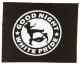 Zum Aufnäher "Good night white pride (dünner Rand)" für 1,50 € gehen.