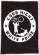 Zum Rückenaufnäher "Good Night White Pride - Fahrrad" für 3,00 € gehen.