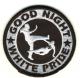 Zum Aufnäher "Good night white pride" für 3,00 € gehen.