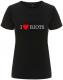 Zum tailliertes Fairtrade T-Shirt "I love Riots" für 18,10 € gehen.