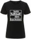 Zum/zur  tailliertes Fairtrade T-Shirt "Kein Fußball den Faschisten" für 18,10 € gehen.