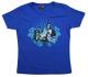 Zum tailliertes T-Shirt "Liberation Blue" für 14,13 € gehen.