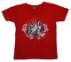 Zum tailliertes T-Shirt "Liberation Red" für 14,13 € gehen.