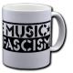 Zur Tasse "Love Music Hate Fascism" für 10,00 € gehen.