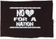 Zum Aufnäher "No heart for a nation" für 1,50 € gehen.