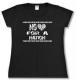 Zum tailliertes T-Shirt "No heart for a nation" für 14,00 € gehen.