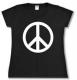 Zum tailliertes T-Shirt "Peacezeichen" für 14,00 € gehen.