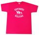 Zum T-Shirt "Refugees welcome (pink, weißer Druck)" für 15,00 € gehen.