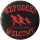 Zum 37mm Magnet-Button "Refugees welcome (rot)" für 2,50 € gehen.