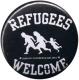 Zum 25mm Magnet-Button "refugees welcome (weiß)" für 2,00 € gehen.
