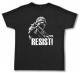 Zum Fairtrade T-Shirt "Resist!" für 18,10 € gehen.