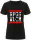 Zum tailliertes Fairtrade T-Shirt "RFGS WLCM" für 18,10 € gehen.