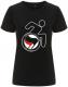 Zum/zur  tailliertes Fairtrade T-Shirt "RollifahrerIn Antifaschistische Aktion (schwarz/rot)" für 18,10 € gehen.