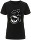 Zum/zur  tailliertes Fairtrade T-Shirt "RollifahrerIn Antifaschistische Aktion (schwarz/schwarz)" für 18,10 € gehen.