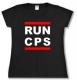 Zum tailliertes T-Shirt "RUN CPS" für 14,00 € gehen.