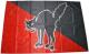 Zur Fahne / Flagge (ca. 150x100cm) "Schwarze Katze (schwarz/rot)" für 25,00 € gehen.