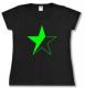 Zum tailliertes T-Shirt "Schwarz/grüner Stern" für 14,00 € gehen.