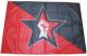 Zur Fahne / Flagge (ca. 150x100cm) "Stern Faust (schwarz/roter Hintergrund)" für 25,00 € gehen.