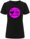 Zum/zur  tailliertes Fairtrade T-Shirt "Still not loving Police! (pink)" für 18,10 € gehen.