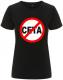 Zum/zur  tailliertes Fairtrade T-Shirt "Stop CETA" für 18,10 € gehen.