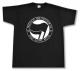 Zum T-Shirt "Tageslicht und trotzdem da - Eure Gothic Antifa" für 15,00 € gehen.