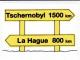 Zum Aufkleber "Tschernobyl 1500km _ La Hague 800km" für 1,00 € gehen.