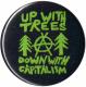 Zum 37mm Magnet-Button "Up with Trees - Down with Capitalism" für 2,50 € gehen.