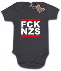 Zum Babybody "FCK NZS" für 9,90 € gehen.