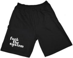 Zur Shorts "Fuck the System" für 19,95 € gehen.
