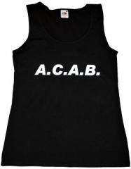 Zum tailliertes Tanktop "A.C.A.B." für 13,12 € gehen.