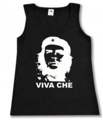 Zum tailliertes Tanktop "Viva Che Guevara (weiß/schwarz)" für 15,00 € gehen.