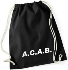 Zum Sportbeutel "A.C.A.B." für 8,50 € gehen.