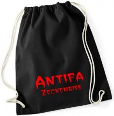 Zum Sportbeutel "Antifa Zeckenbiss" für 10,00 € gehen.