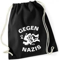 Zum Sportbeutel "Gegen Nazis" für 8,50 € gehen.