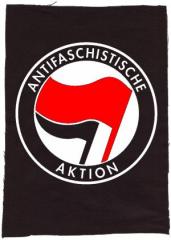Zum Rückenaufnäher "Antifaschistische Aktion (rot/schwarz)" für 3,00 € gehen.