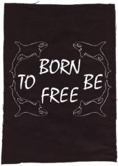 Zum Rückenaufnäher "Born to be free" für 3,00 € gehen.